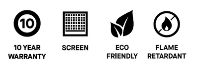 Kleenscreen - Sunscreen Roller Blind extra info